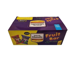 لواشک پذیرایی میوه ای ستاره شاندیز - 1500 گرم بسته 24 عددی