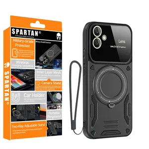 کاور اسپارتان مدل Hybrid Strap مناسب برای گوشی موبایل سامسونگ Galaxy A07 به همراه بند