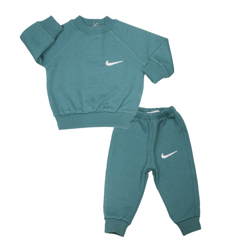 ست سویشرت و شلوار نوزادی مدل 110018 رنگ سبز