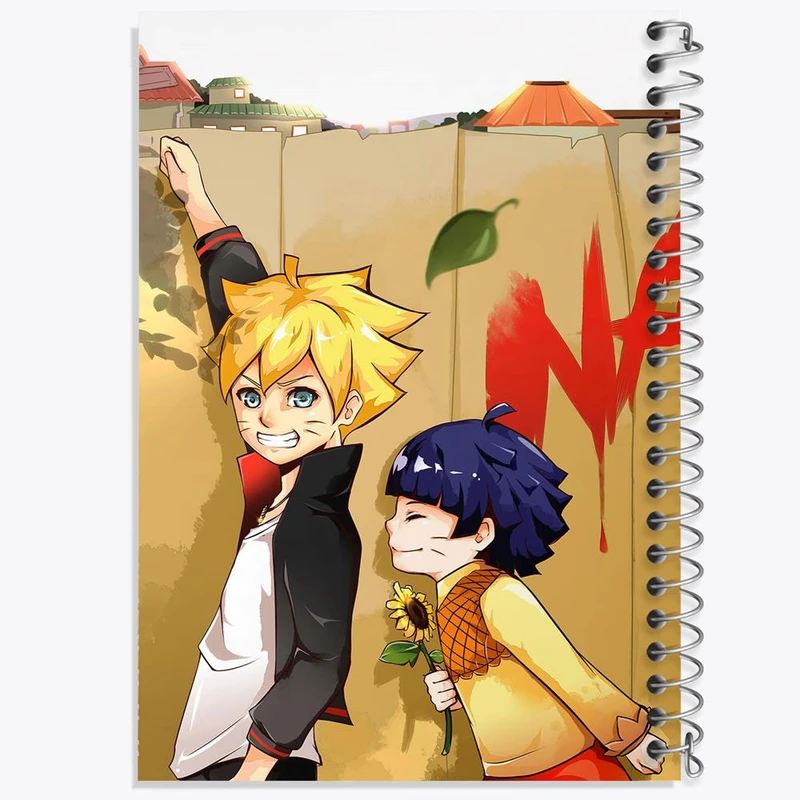 دفتر نت موسیقی 50 برگ خندالو مدل انیمه بوروتو Boruto کد 13142