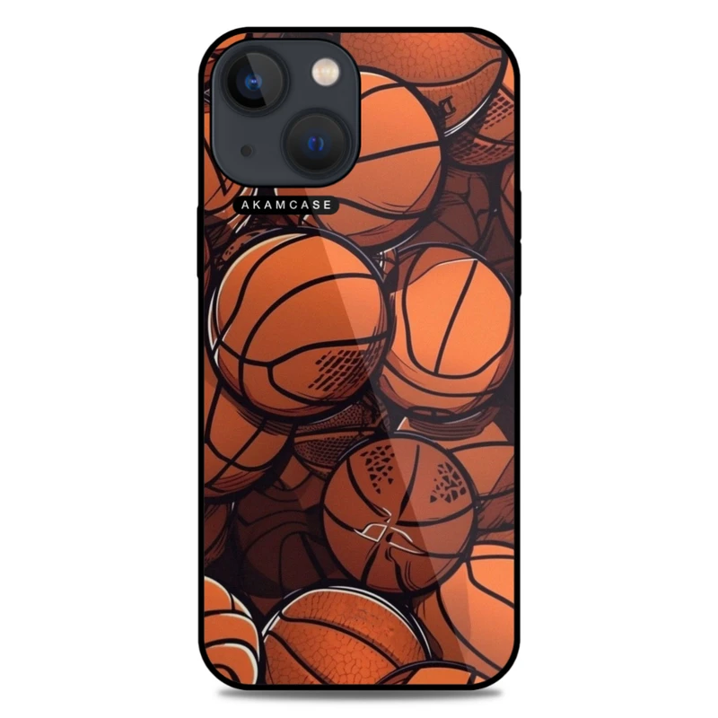 کاور آکام مدل AMC-WA13M-BASKETBALL8 مناسب برای گوشی موبایل اپل iPhone 13 Mini