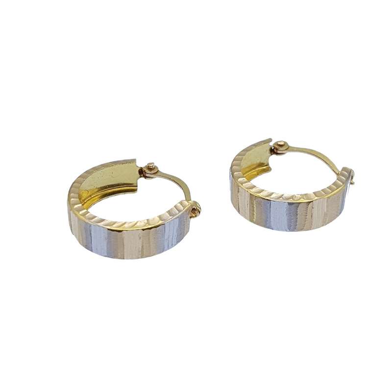 گوشواره طلا 18 عیار زنانه مدل 1EE1830