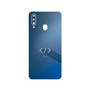 MAHOOT Minimal Coding icon Cover Sticker for Samsung Galaxy A20s