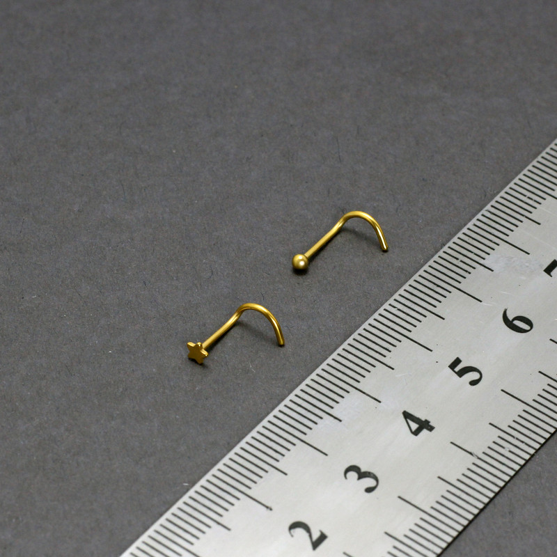 پیرسینگ بینی زنانه پایتخت مدل PS997مجموعه دو عددی