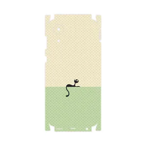 MAHOOT Minimal Internet Cat Icon-FullSkin Cover Sticker for Samsung Galaxy A03 Core