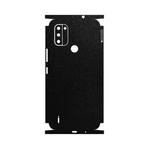 MAHOOT Black-Suede-FullSkin Cover Sticker for Nokia C31