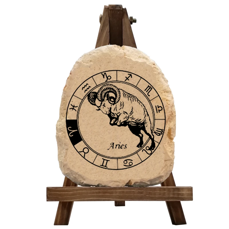 کتیبه دکوری مدل نماد ماه تولد فروردین کد HT057