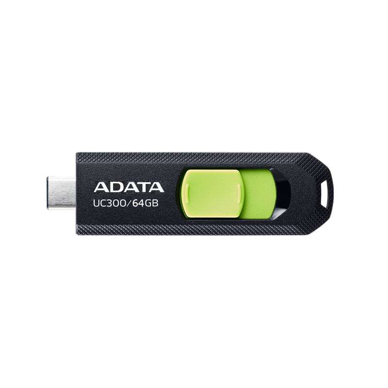 فلش مموری ای دیتا مدل UC300 ظرفیت 64 گیگابایت با رابط USB 3.2