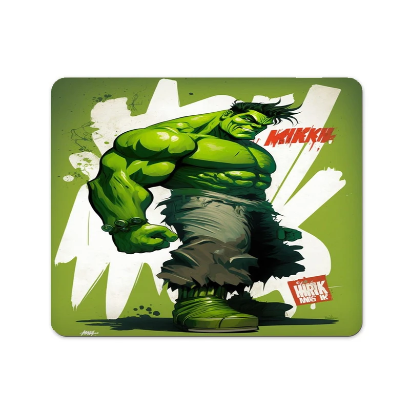 ماوس پد پاد آفرین مدل هالک قهرمان کد p129 سایز 24*19 سانتی متر 