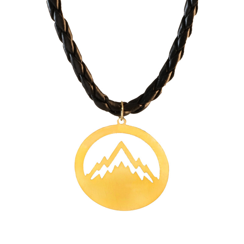 گردنبند طلا 18 عیار زنانه الن نار مدل کوه ELN10152