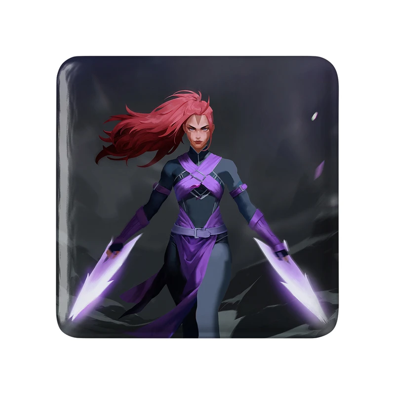 مگنت خندالو طرح بازی دوتا (Dota 2) مدل مربعی کد 31473