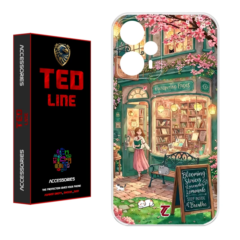 کاور تدلاین طرح دختر کد 1225 مناسب برای گوشی موبایل شیائومی Poco F5