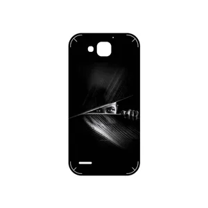 MAHOOT Black Portrait Cover Sticker for Huawei Ascend G750