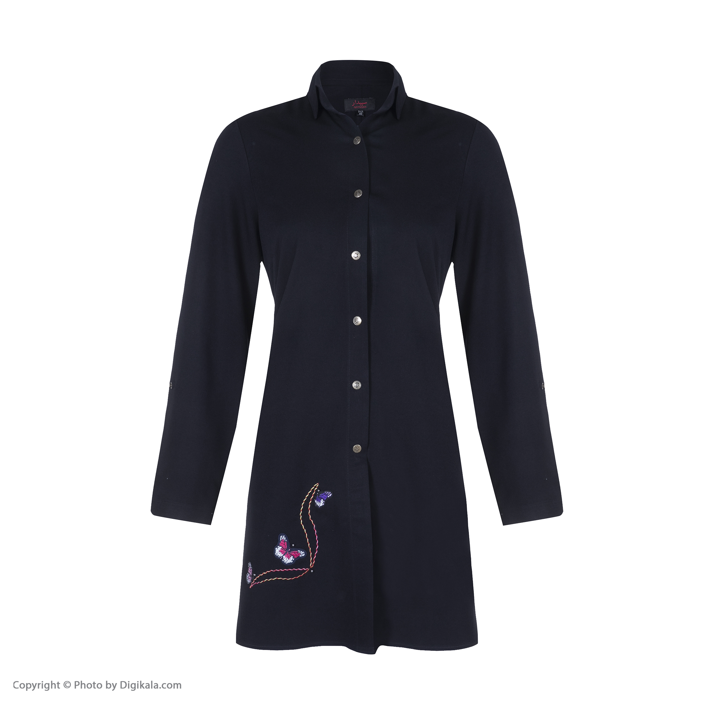 مانتو زنانه سپیدار مدل pich