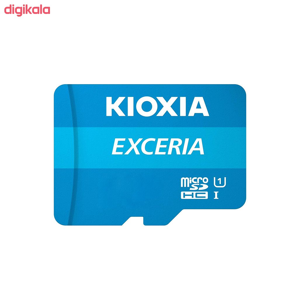  خرید اینترنتی با تخفیف ویژه کارت حافظه‌ microSDHC کیوکسیا مدل EXCERIA کلاس 10 استاندارد UHS-I U1 سرعت 100MBps ظرفیت 16 گیگابایت به همراه آداپتور SD