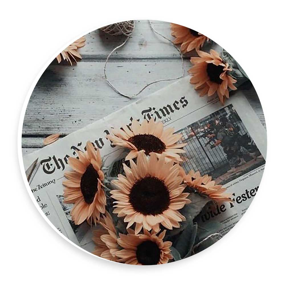 دیوارکوب طرح گل های آفتابگردان مدل wtb336