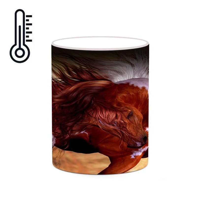 ماگ حرارتی کاکتی مدل اسب کد mgh24187