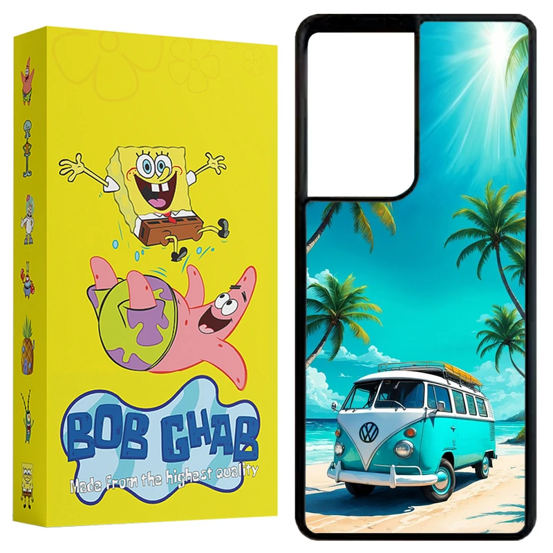 کاور باب قاب طرح ماشین مدل BCPS21U مناسب برای گوشی موبایل سامسونگ Galaxy S21 Ultra 5G