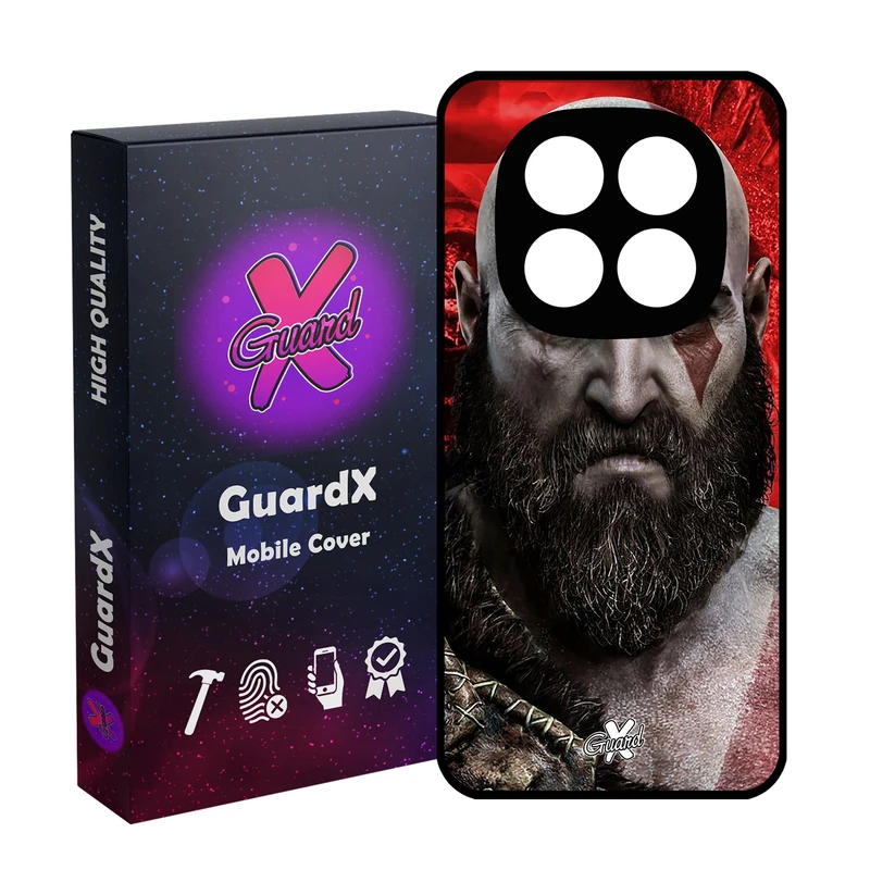 کاور گارد ایکس طرح God of War مدل 10035 مناسب برای گوشی موبایل شیائومی Redmi Note 14 Pro 4G