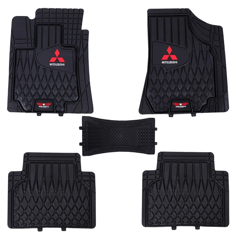 کفپوش خودرو لاستیکی 5 تکه ماهوت مدل Universal-MITSUBISHI