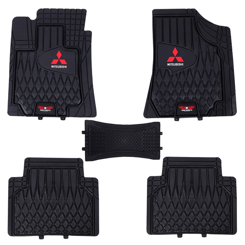 کفپوش خودرو لاستیکی 5 تکه ماهوت مدل Universal-MITSUBISHI