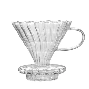 قهوه ساز شیشه ای طرح V60