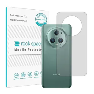 Transparent Rock space Transparent model HyGEL phone back protector suitable for Honor magic5 Pro mobile phone