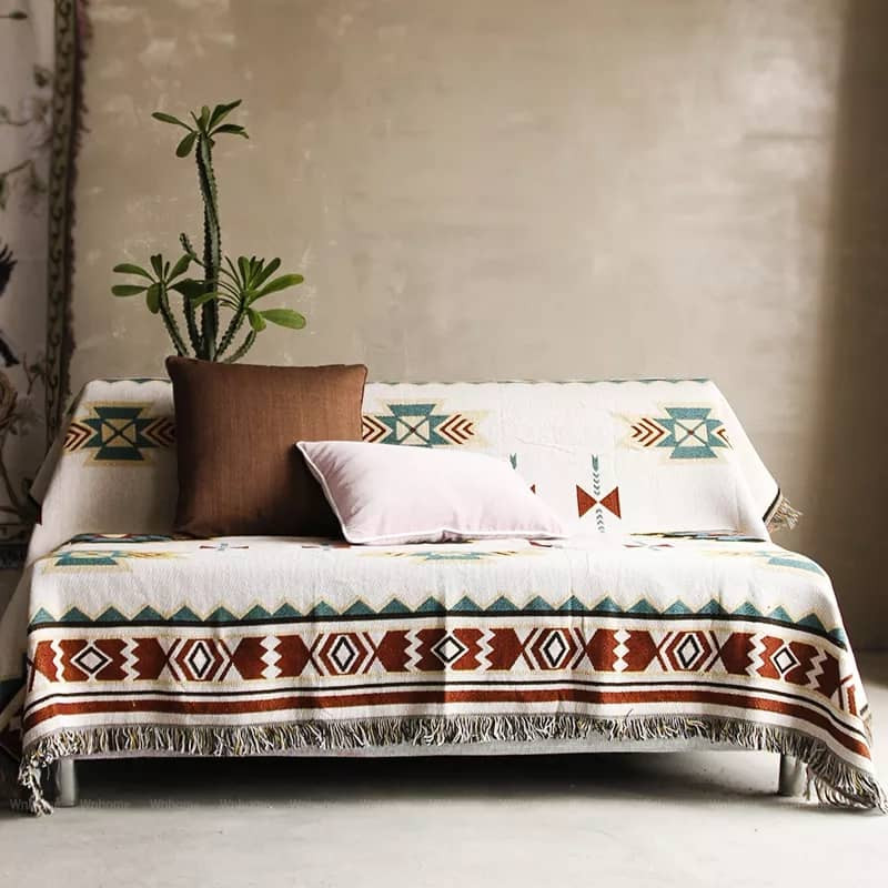 شال مبل مدل وینتیج سایز 160 × 210 سانتی متر