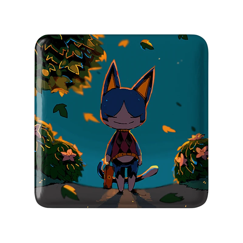 مگنت خندالو طرح بازی انیمال کراسینگ (Animal Crossing) مدل مربعی کد 32654