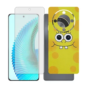 Glass together model matte screen protector suitable for Honor X9b mobile phone with back cover sticker
