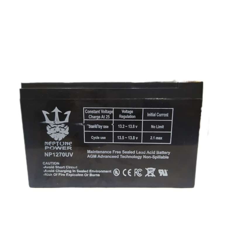 باطری دزدگیر نپتون مدل 12 ولت 7 آمپر