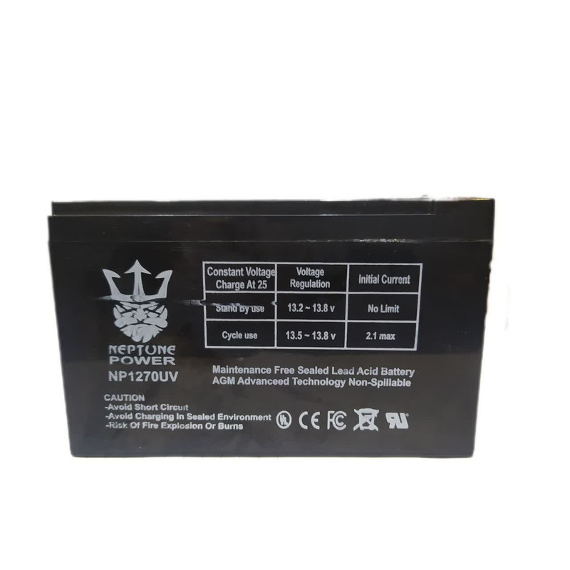 باطری دزدگیر نپتون مدل 12 ولت 7 آمپر