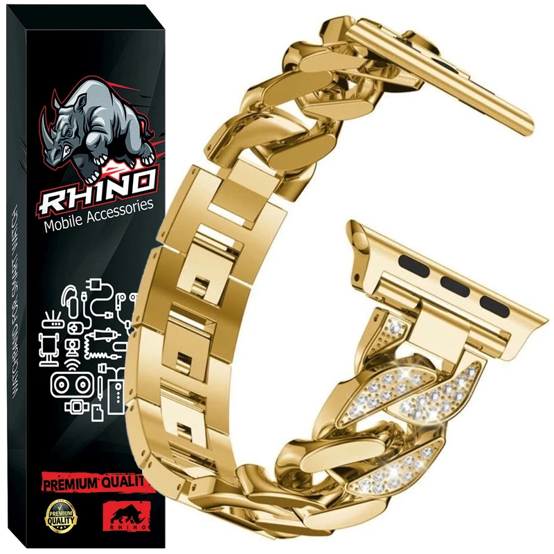 بند راینو مدل Diamond Cartir مناسب برای ساعت هوشمند T800 Ultra 49mm