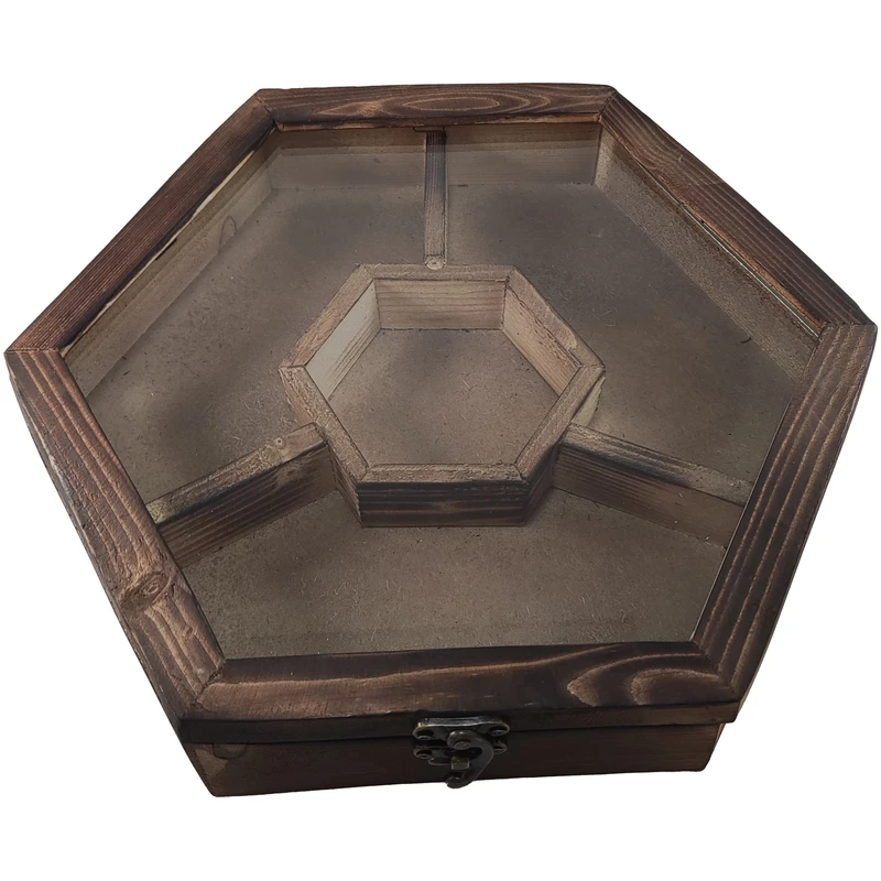 جعبه پذیرایی تکچین کالا مدل چوبی کد RB-6