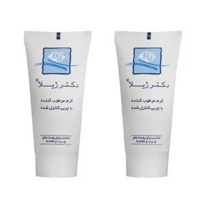کرم مرطوب کننده دکتر ژیلا مدل OF1 حجم 60 میلی لیتر بسته 2 عددی