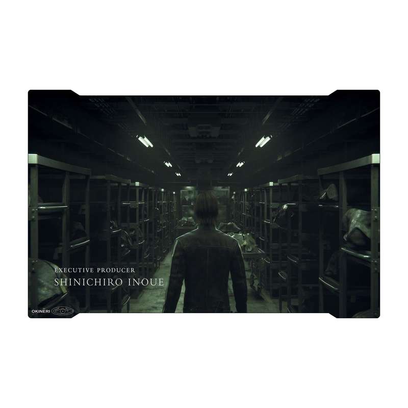 ماوس پد مخصوص بازی اوکینری مدل MPB00822 طرح بازی رزیدنت اویل 