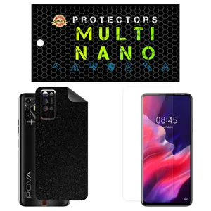 Multi Nano X-SFG Screen Protector For Tecno Pova 2 with back skin
