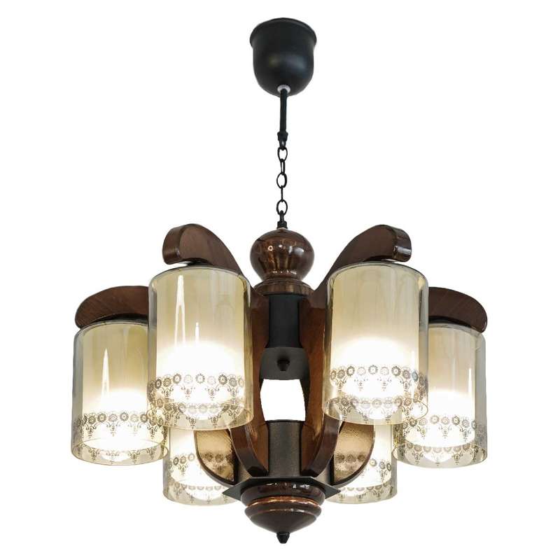 لوستر 6 شعله مدل کتیبه کد 296