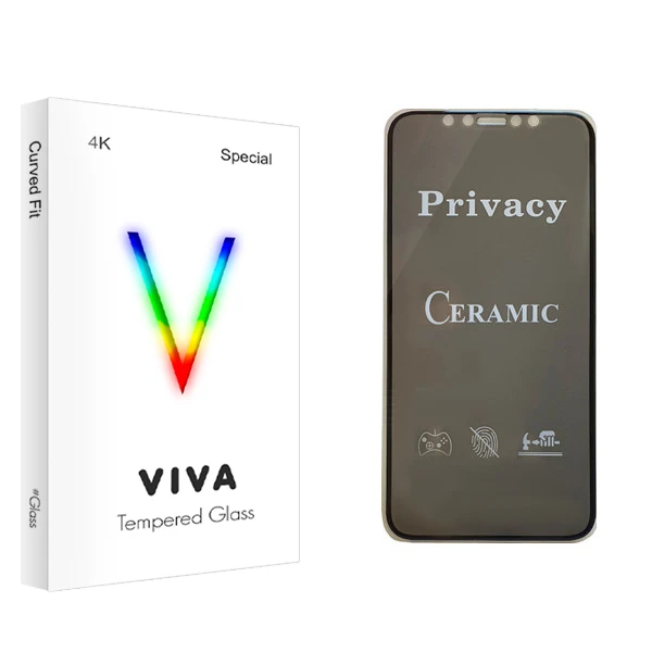 محافظ صفحه نمایش سرامیکی ویوا مدل 4K مناسب برای گوشی موبایل اپل iPhone 11
