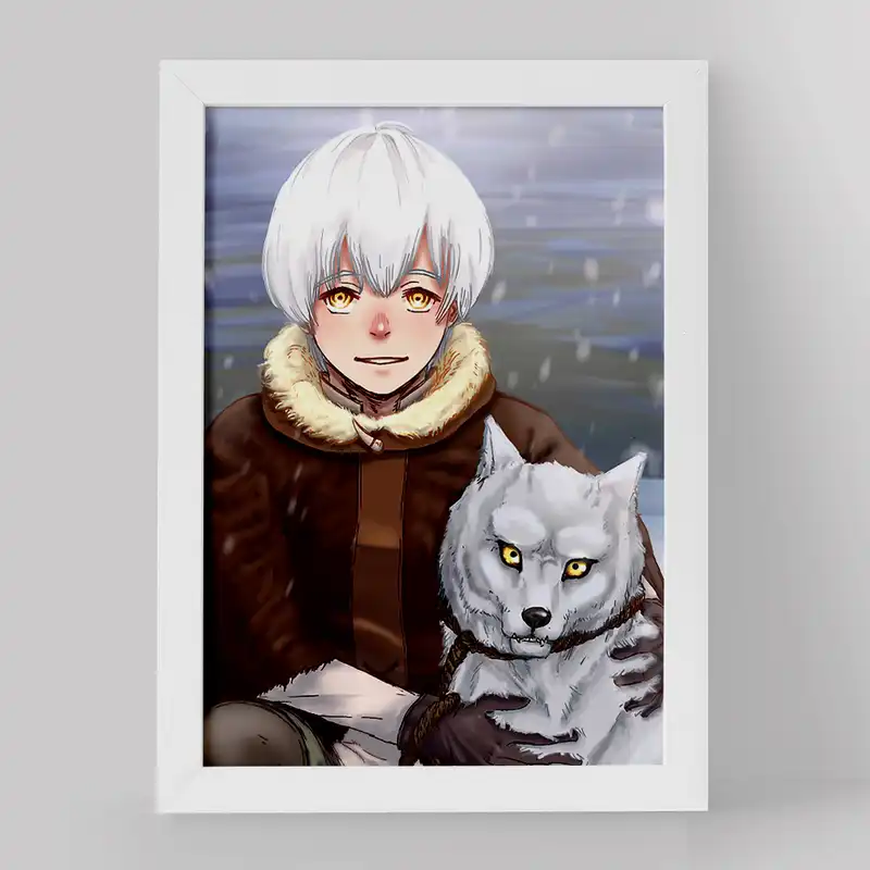 تابلو خندالو مدل فوشی انیمه به تو ای ابدی کد 15686