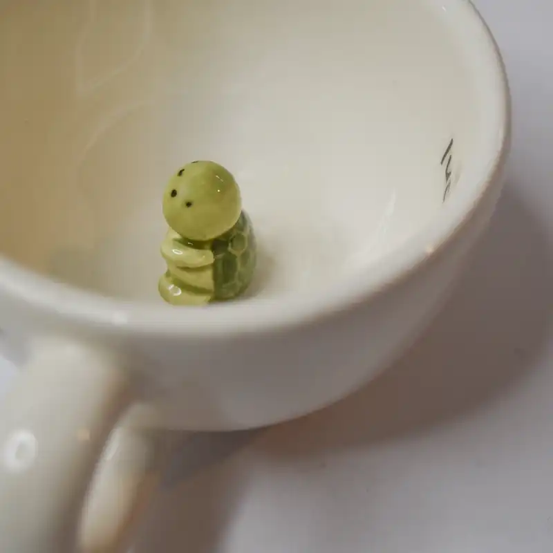 فنجان سرامیکی طرح lucky