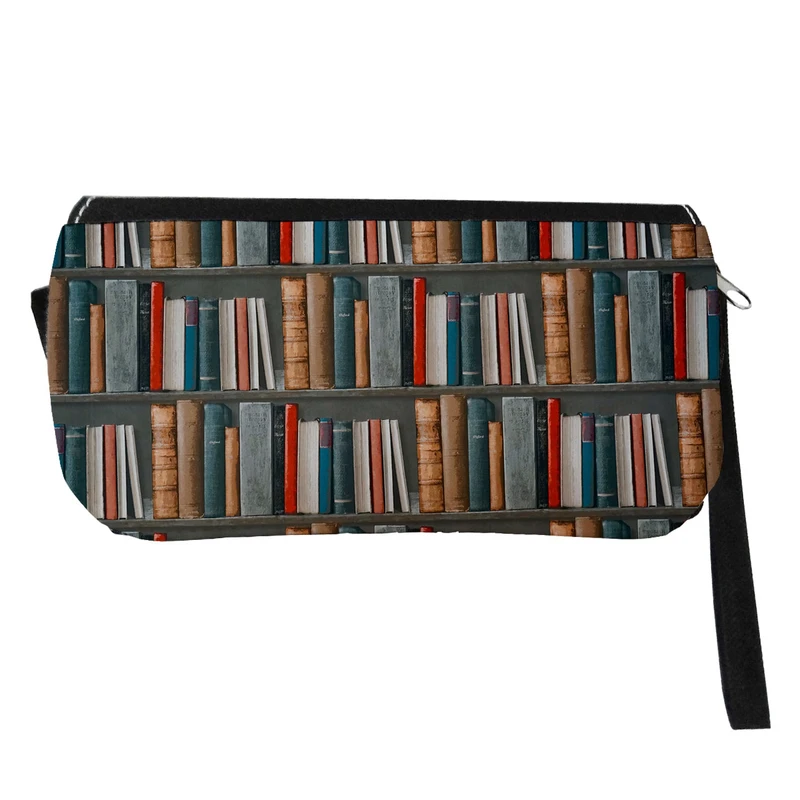  جامدادی طرح کتابخانه مدل دو زیپ کد 113