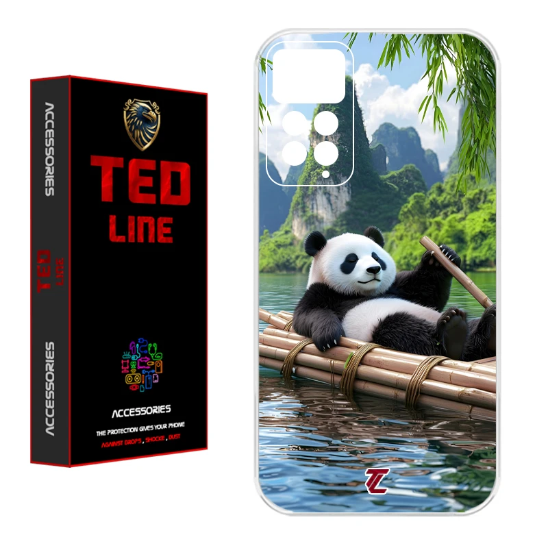 کاور تدلاین طرح پاندا کد 1162 مناسب برای گوشی موبایل شیائومی Redmi Note 11 Pro 4G / Note 12 Pro 4G