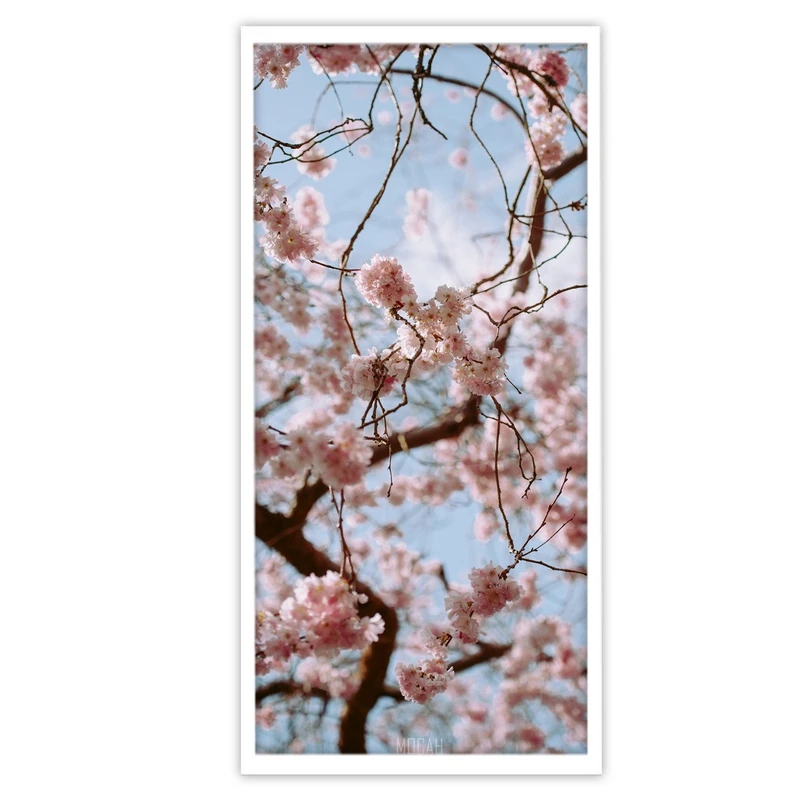 تابلو بکلیت طرح طبیعت بهار و شکوفه مدل W-S3183