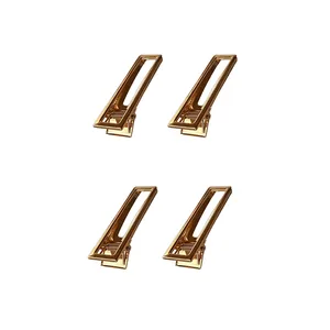 گیره مو زنانه مدل مستطیل بسته 4 عددی