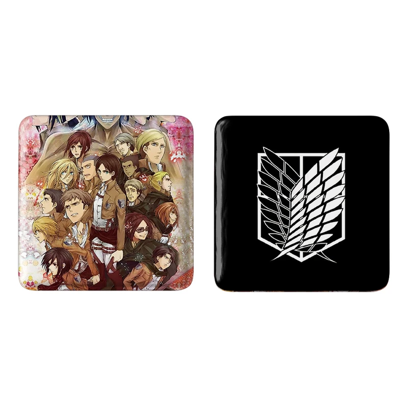 مگنت خندالو طرح انیمه اتک آن تایتان کد 48404851 مجموعه 2 عددی