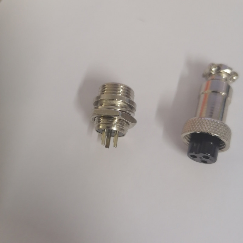 سوکت شارژر اسکوتر برقی مدل فلزی کد MetalScooterCNN بسته 2 عددی
