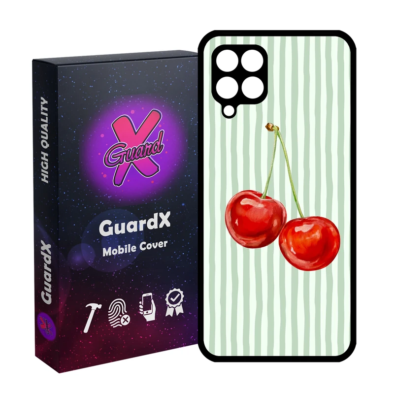 کاور گارد ایکس طرح گیلاس مدل 11064 مناسب برای گوشی موبایل سامسونگ Galaxy A12/M12/F12