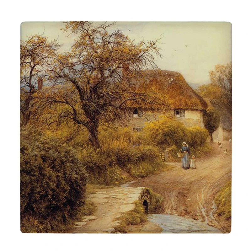  زیر لیوانی  طرح منظره روستایی کد    5979121_4884