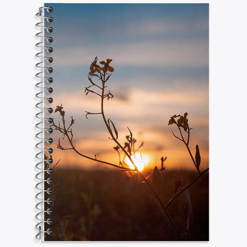 دفتر لغت 50 برگ خندالو طرح غروب کد F1439